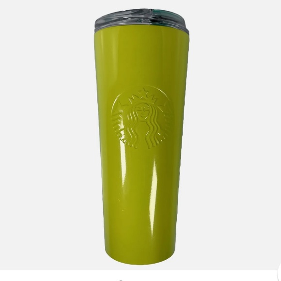 2023 Starbucks Cup Summer Yellow Blue Gradient Stainless Steel 16 oz - Picture 3 of 5